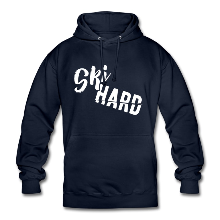 Ski Hoodie gestalten - Ski Hard