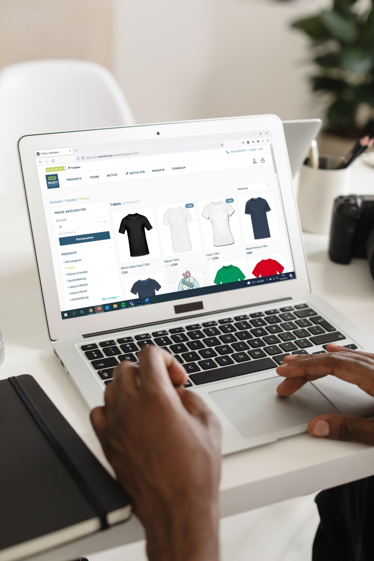 TeamShirts custom print products