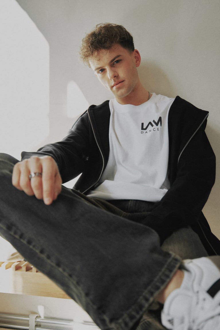 T-shirt med tryck Team