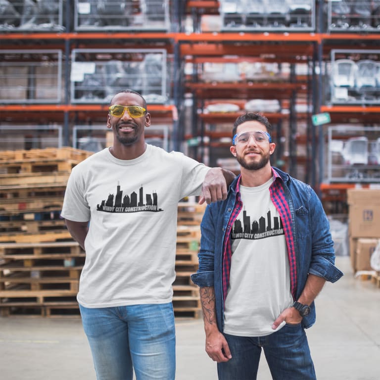 Custom T-Shirts Made In USA - Personalized Shirts With Photo, Logo & Text Printing Front & Back