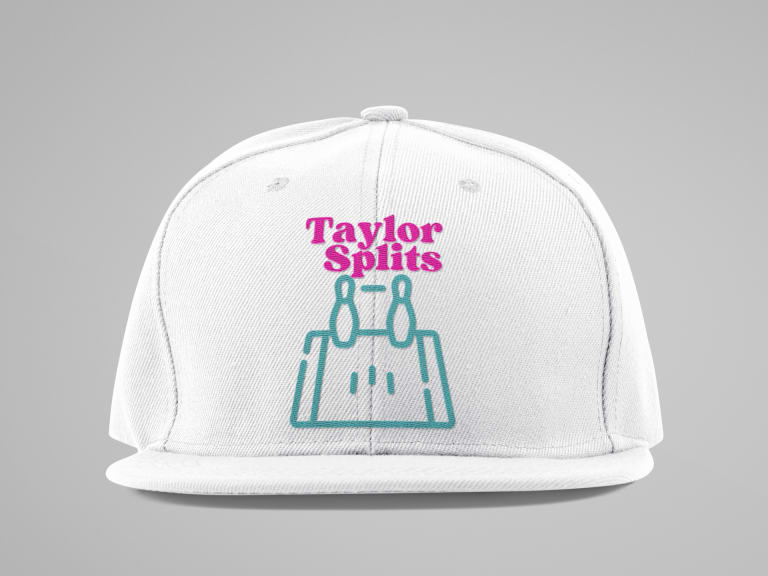 custom embroidered bowling team cap
