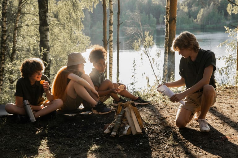 microaventures idées avec des enfants