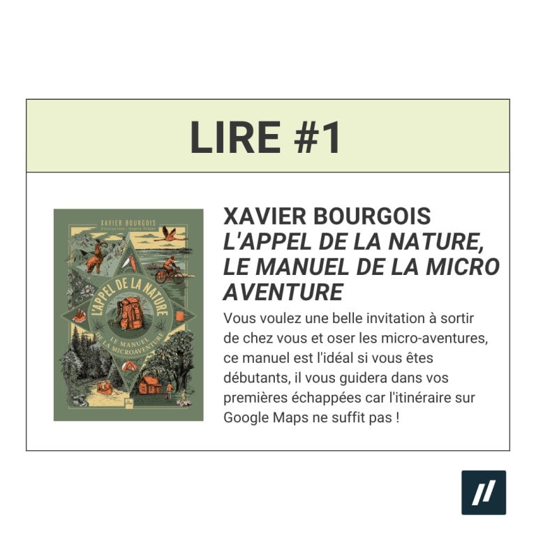 microaventures livre conseillé xavier burgois