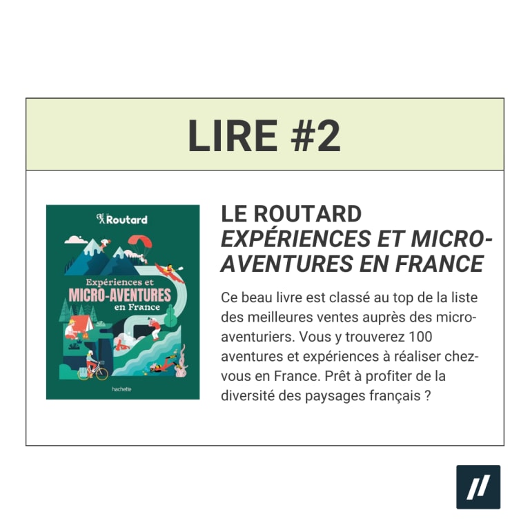 microaventures livre conseillé le routard 