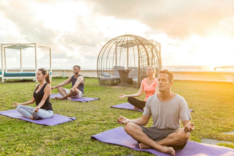 yoga en plein air