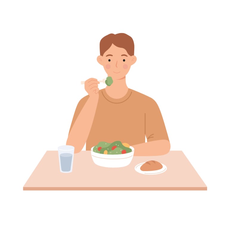 tipps gegen hitze, ernährung grafik