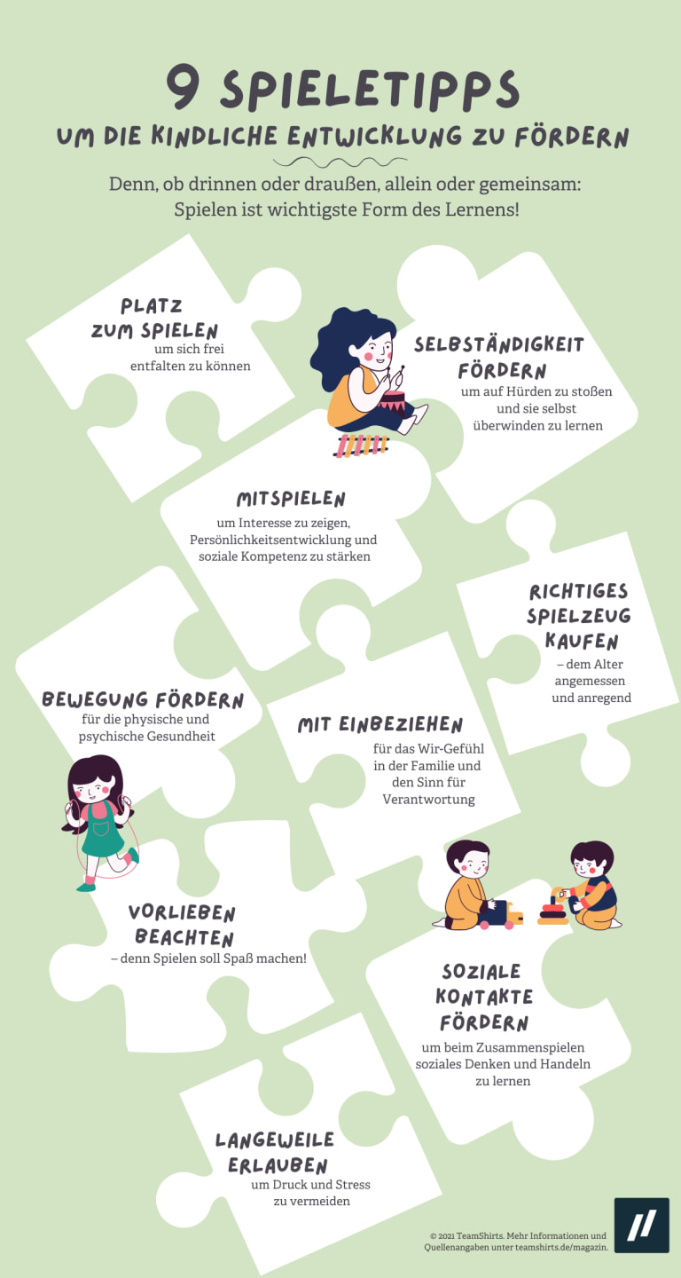 infografik spieletipps für kinder