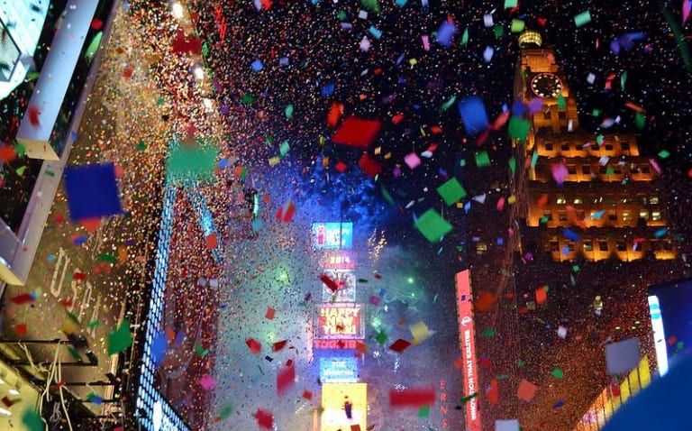 silvester usa, time square new york