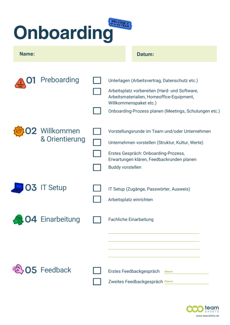 onboarding checkliste download kostenlos