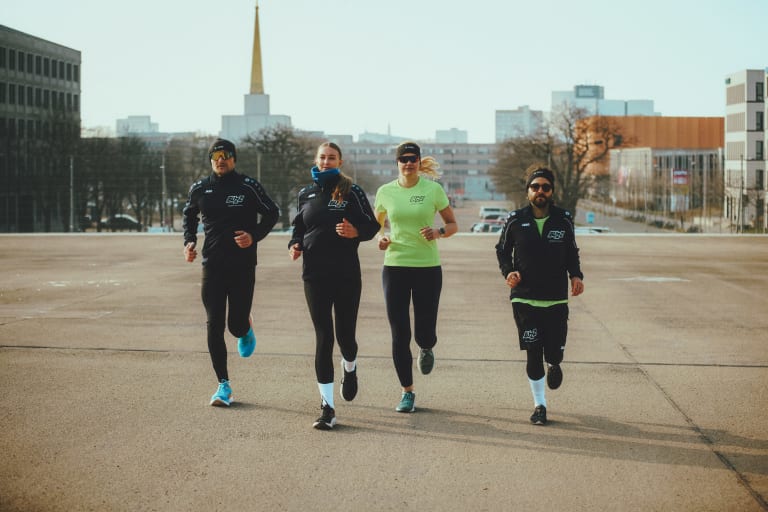 training draussen joggen laufen