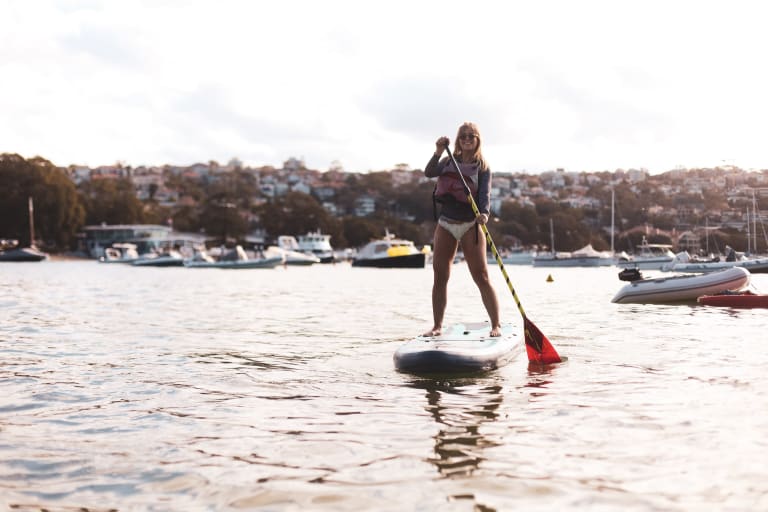 wassersportarten stand up paddling