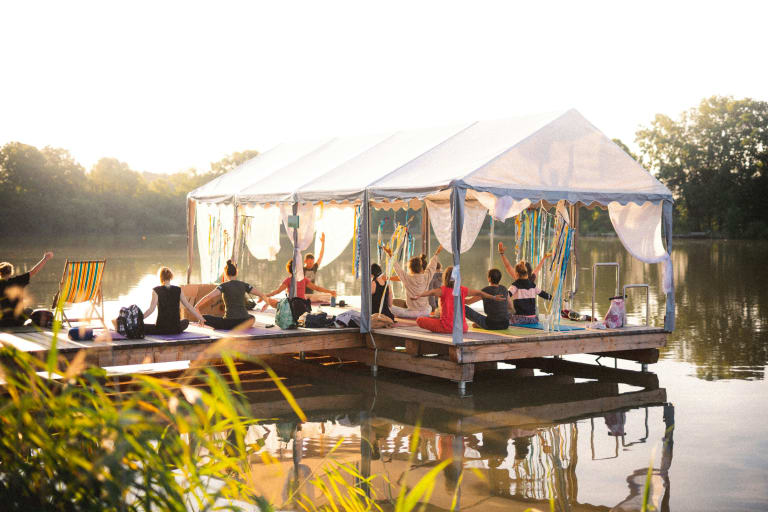 teambuilding event company yoga retreat