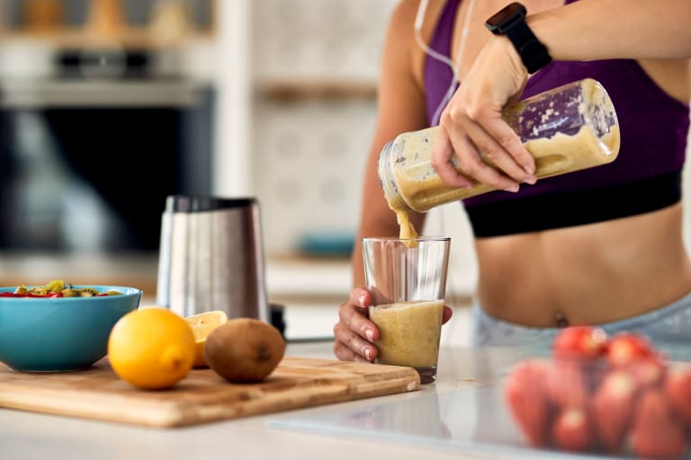 sporternährung, gesunder smoothie