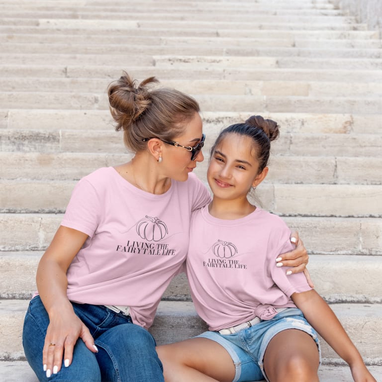 mother and daughter matching disney vacation t shirts