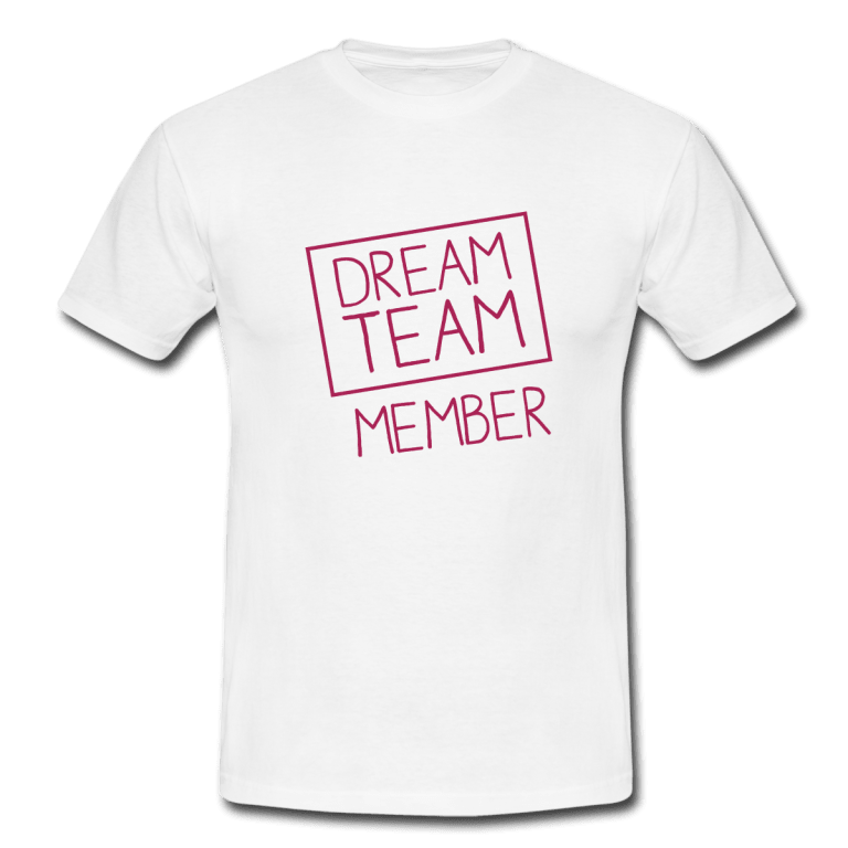 T-Shirt med eget tryck - Trycka T-Shirt Design  TeamShirts